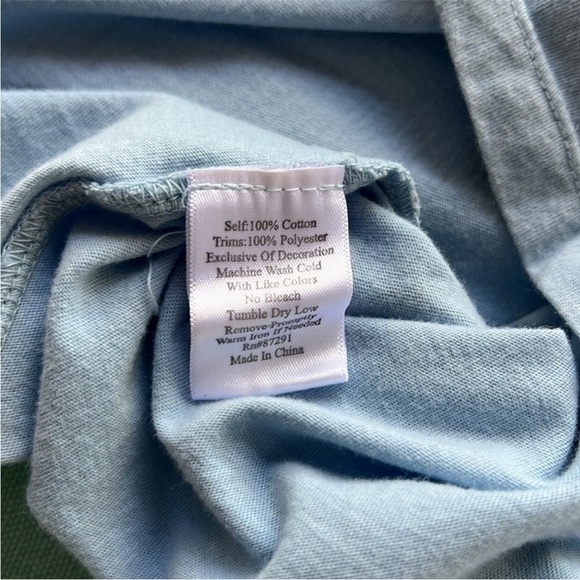 Johnny Was Floral Embroidered Detail
Short Sleeve V Neckline Top - Picture 9 of 12